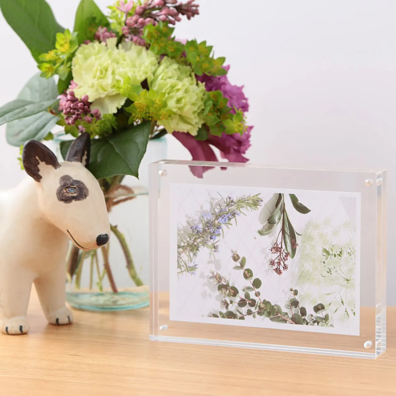 Cadres Photo Et Albums^Muji Cadre acrylique aimanté 13x9.5cm