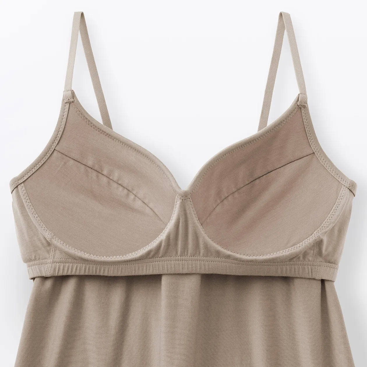 Sous‐Vêtements^Muji Caraco à soutien intégré en mélange de lyocell pour femme