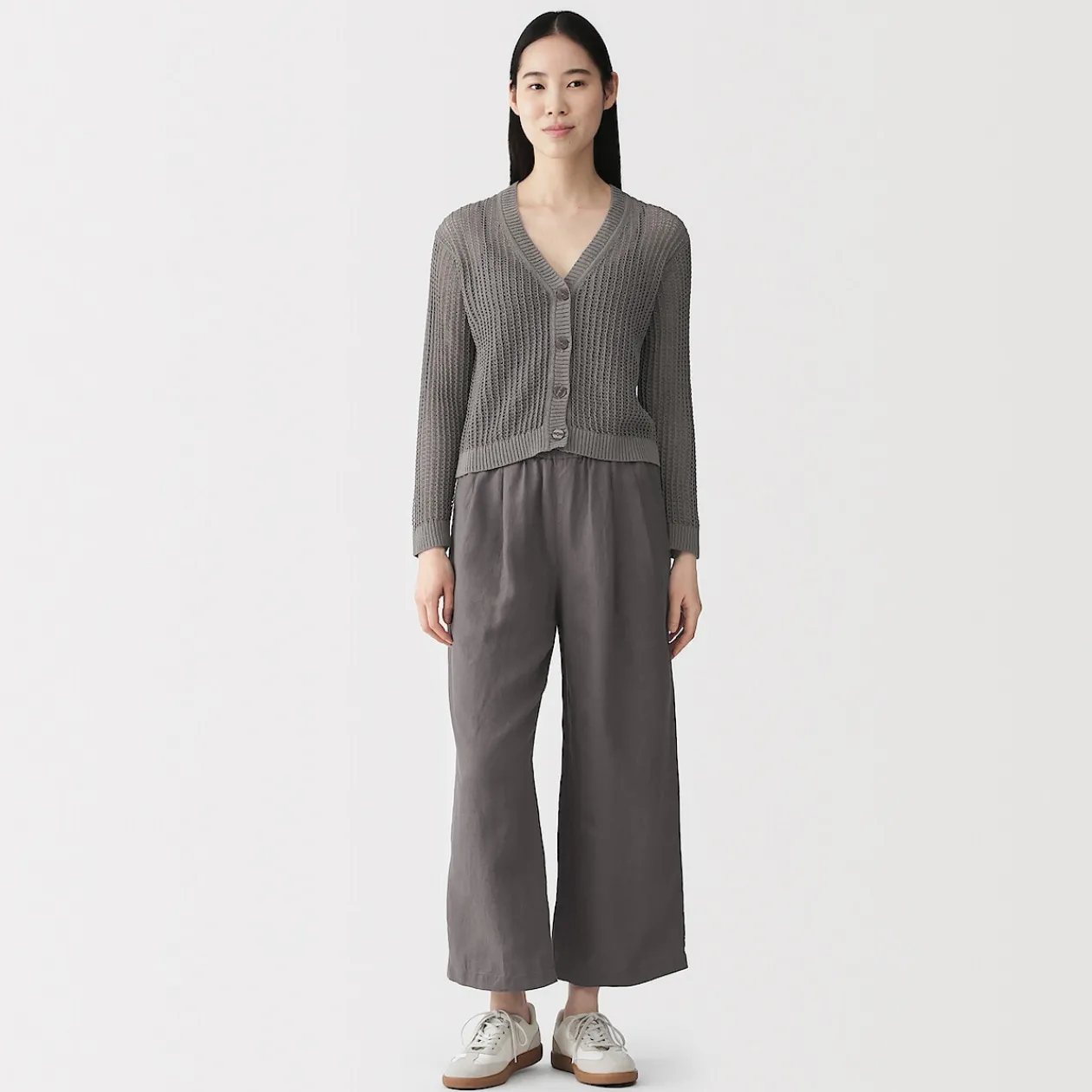 Sous‐Vêtements^Muji Caraco à soutien intégré en mélange de lyocell pour femme