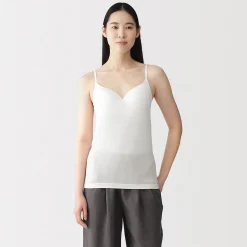 Sous‐Vêtements^Muji Caraco à soutien intégré en mélange de lyocell pour femme