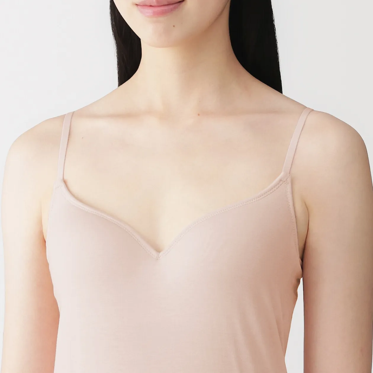 Sous‐Vêtements^Muji Caraco à soutien intégré en mélange de lyocell pour femme