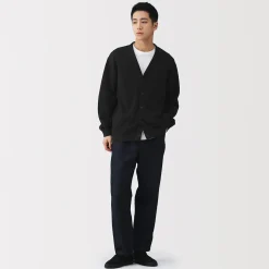 Pulls Et Cardigans^Muji Cardigan à col en V à double tricot pour homme