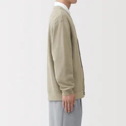 Pulls Et Cardigans^Muji Cardigan à col en V à double tricot pour homme