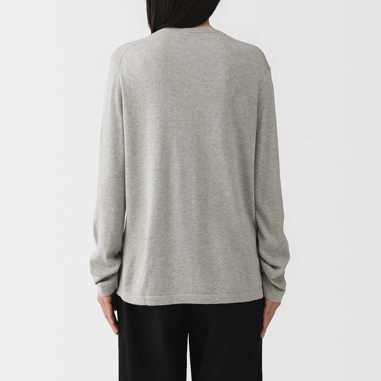 Pulls Et Cardigans^Muji Cardigan à col ras du cou en mélange de fibres de soja pour femme