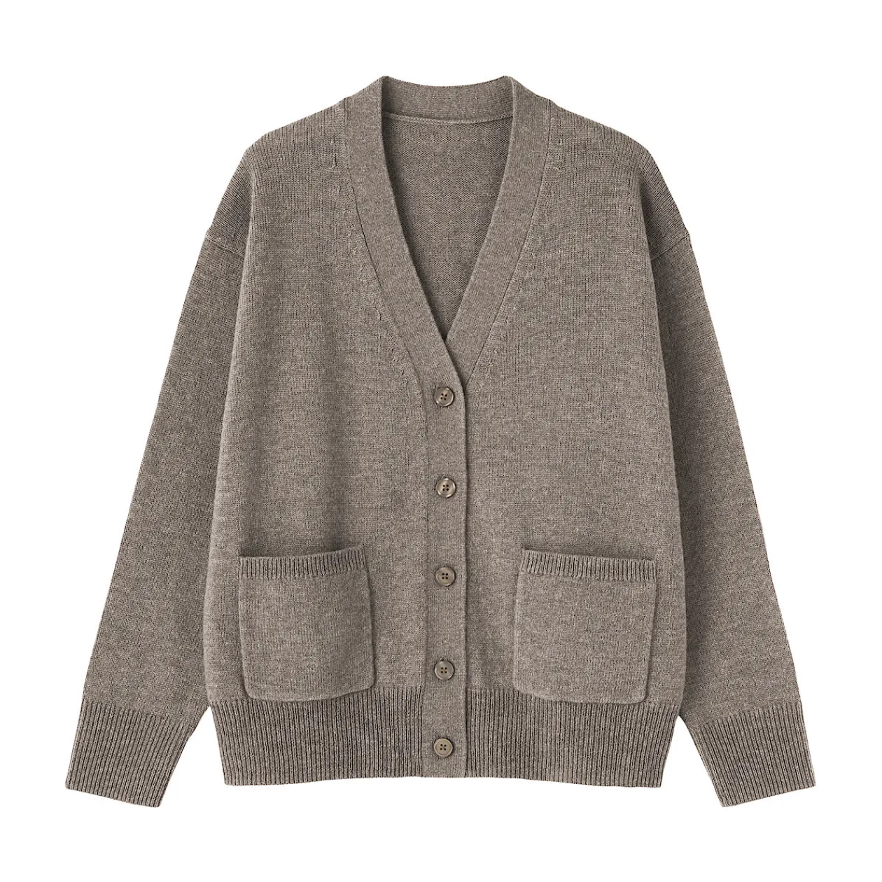Pulls Et Cardigans^Muji Cardigan avec col en V en maille moyenne pour femme
