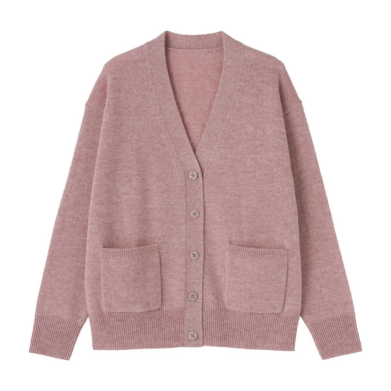 Pulls Et Cardigans^Muji Cardigan avec col en V en maille moyenne pour femme