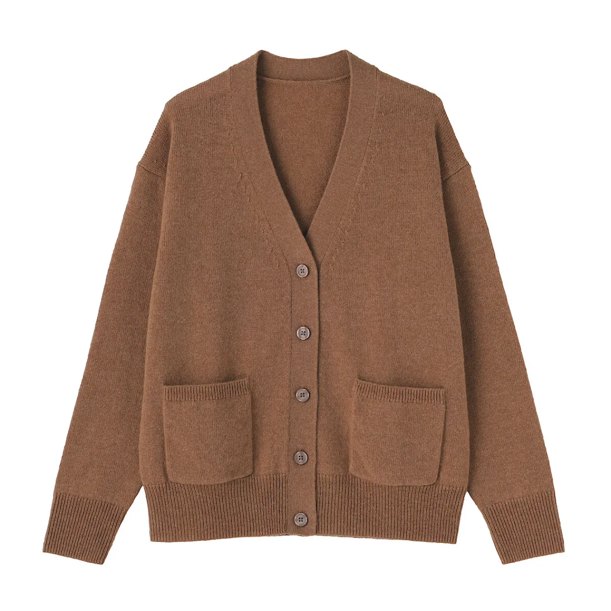 Pulls Et Cardigans^Muji Cardigan avec col en V en maille moyenne pour femme