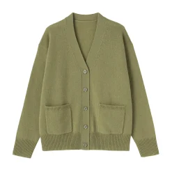 Pulls Et Cardigans^Muji Cardigan avec col en V en maille moyenne pour femme