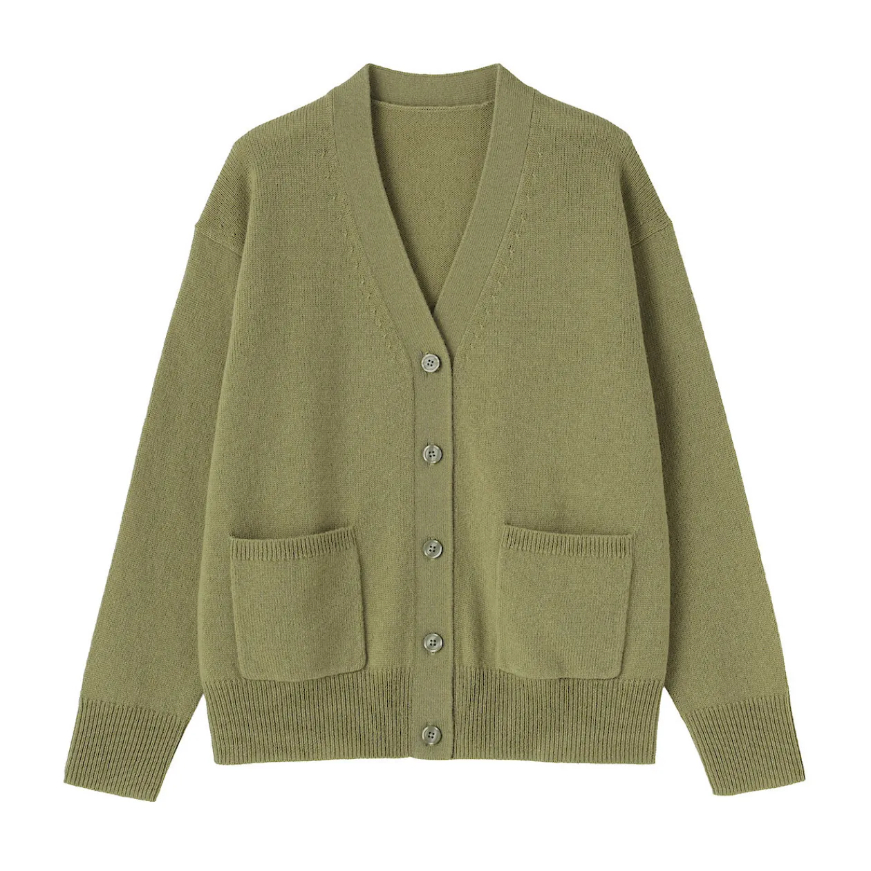 Pulls Et Cardigans^Muji Cardigan avec col en V en maille moyenne pour femme