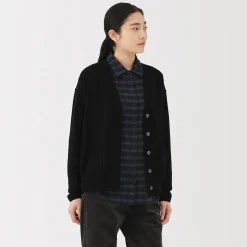 Pulls Et Cardigans^Muji Cardigan avec col en V en maille moyenne pour femme