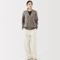 Pulls Et Cardigans^Muji Cardigan avec col en V en maille moyenne pour femme