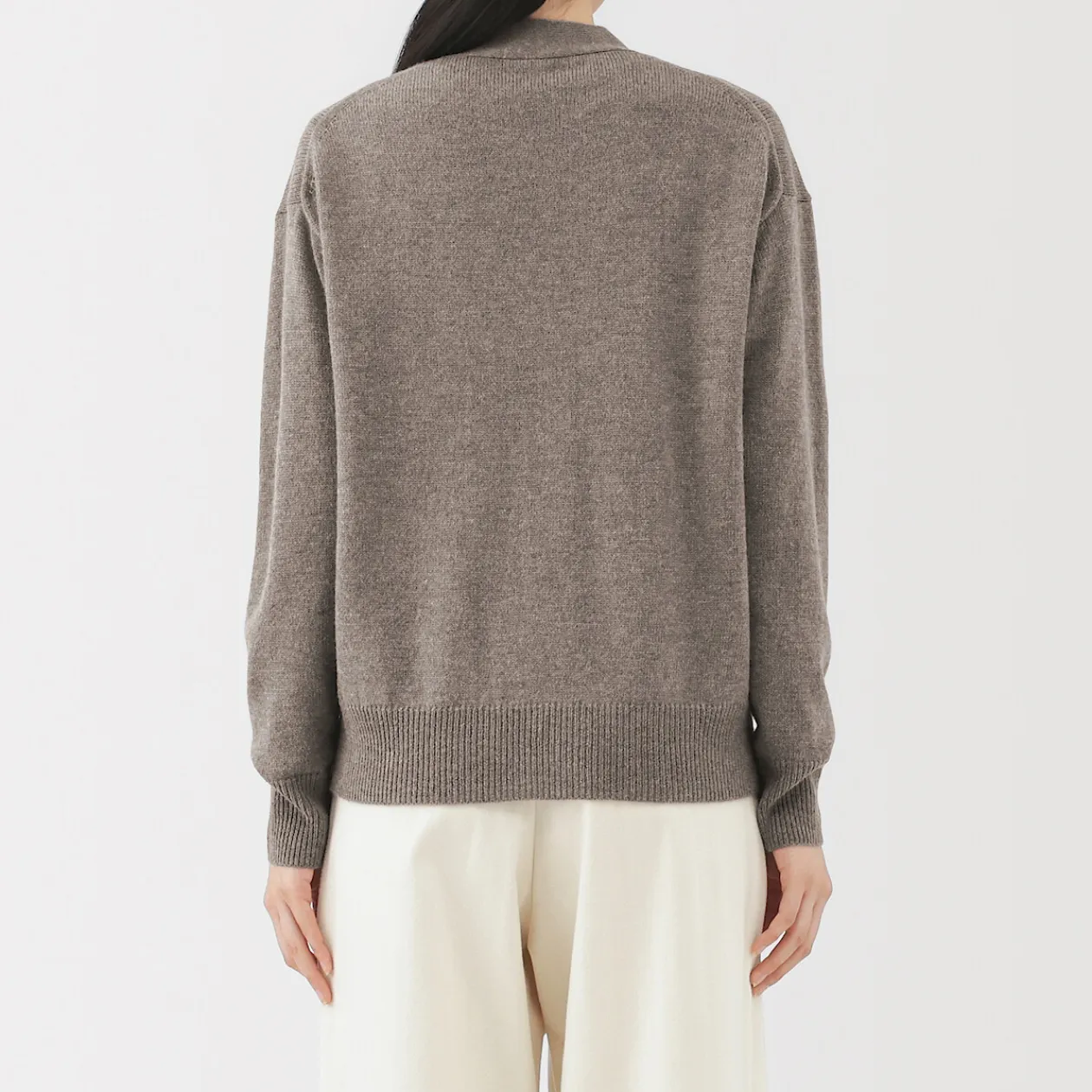 Pulls Et Cardigans^Muji Cardigan avec col en V en maille moyenne pour femme