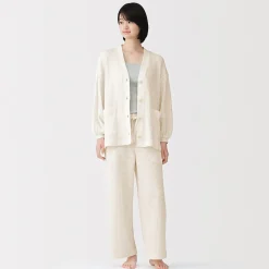 Pulls Et Cardigans|Pyjamas Et Vêtements D'Intérieur^Muji Cardigan long en maille ample pour femme
