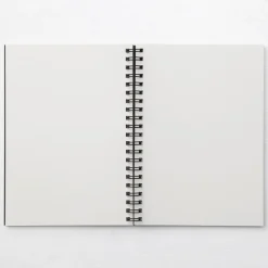 Cahiers Ordinaires^Muji Carnet double spirale en papier recyclé format B6