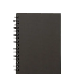 Cahiers Ordinaires^Muji Carnet double spirale en papier recyclé A6