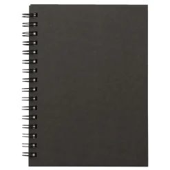 Cahiers Ordinaires^Muji Carnet double spirale en papier recyclé A6