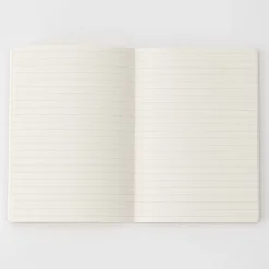 Cahiers À Lignes^Muji Carnet ouverture à plat en papier de haute qualité A6 ‐Gris