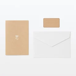 Emballages Cadeaux^Muji Carte pop‐up en papier alvéolé ‐ Fleur