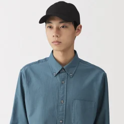 Chapeaux|Chapeaux^Muji Casquette en sergé de coton