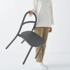 Chaises, Bancs Et Tabourets^Muji Chaise en aluminium - Gris foncé