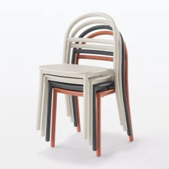 Chaises, Bancs Et Tabourets^Muji Chaise en aluminium - Gris foncé