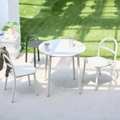 Chaises, Bancs Et Tabourets^Muji Chaise en aluminium - Gris clair