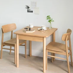 Chaises, Bancs Et Tabourets^Muji Chaise incurvée en chêne (Dont Eco‐part. 0,83 €)