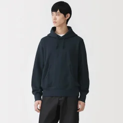 Pulls Et Cardigans|Hoodies Et Sweatshirts^Muji Chandail à capuchon en coton traditionnellement tricoté pour homme