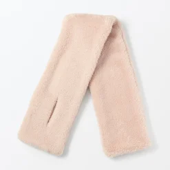 Écharpes|Écharpes^Muji Écharpe en polaire Boa de polyester recyclé