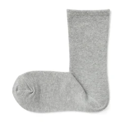 Chaussettes^Muji Chaussettes à angle droit stretch à revers confort 36‐39