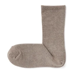 Chaussettes^Muji Chaussettes à angle droit stretch à revers confort 36‐39