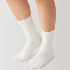 Chaussettes^Muji Chaussettes à angle droit stretch à revers confort 36‐39