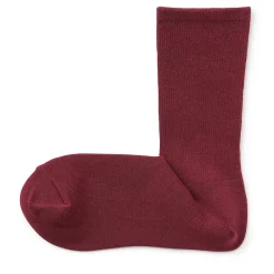 Chaussettes^Muji Chaussettes à angle droit stretch à revers confort 36‐39