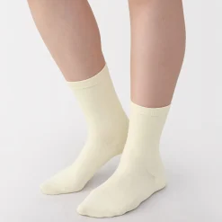 Chaussettes^Muji Chaussettes 3 couches à angle droit pour femme