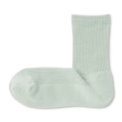 Chaussettes^Muji Chaussettes avec bord confortable et rayures pour femme