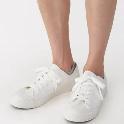 Chaussettes^Muji Chaussettes basses à angle droit pour homme ‐ Rayé