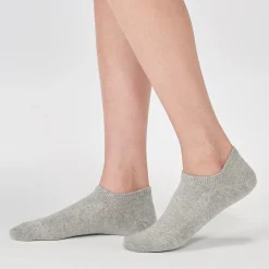 Chaussettes^Muji Chaussettes basses à angle droit femme