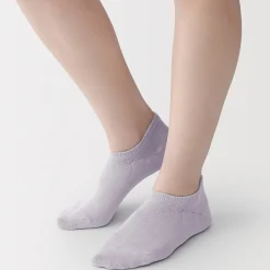 Chaussettes^Muji Chaussettes basses à angle droit femme
