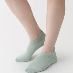 Chaussettes^Muji Chaussettes basses à angle droit femme