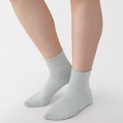 Chaussettes^Muji Chaussettes cheville en modal mélangé à angle droit avec bord confortable pour femme