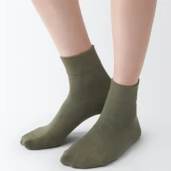 Chaussettes^Muji Chaussettes cheville en modal mélangé à angle droit avec bord confortable pour femme