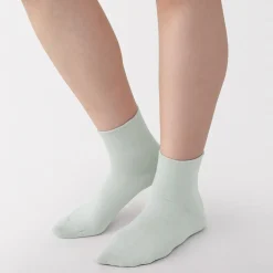 Chaussettes^Muji Chaussettes cheville en modal mélangé à angle droit avec bord confortable pour femme