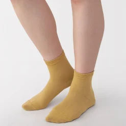 Chaussettes^Muji Chaussettes courtes 3 couches à angle droit femme