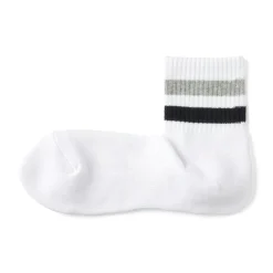 Chaussettes^Muji Chaussettes courtes doublées en peluche à angle droit pour homme
