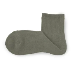 Chaussettes^Muji Chaussettes courtes en peluche à angle droit pour homme