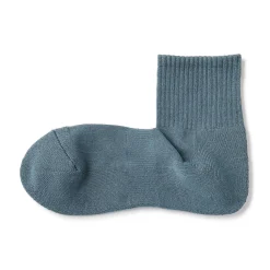 Chaussettes^Muji Chaussettes courtes en peluche à angle droit pour homme