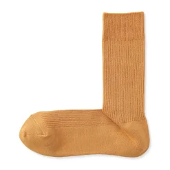 Chaussettes^Muji Chaussettes côtelées à angle droit pour homme