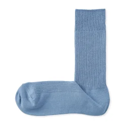 Chaussettes^Muji Chaussettes côtelées à angle droit pour homme
