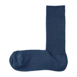 Chaussettes^Muji Chaussettes côtelées à angle droit pour homme