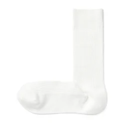 Chaussettes^Muji Chaussettes côtelées à angle droit pour homme